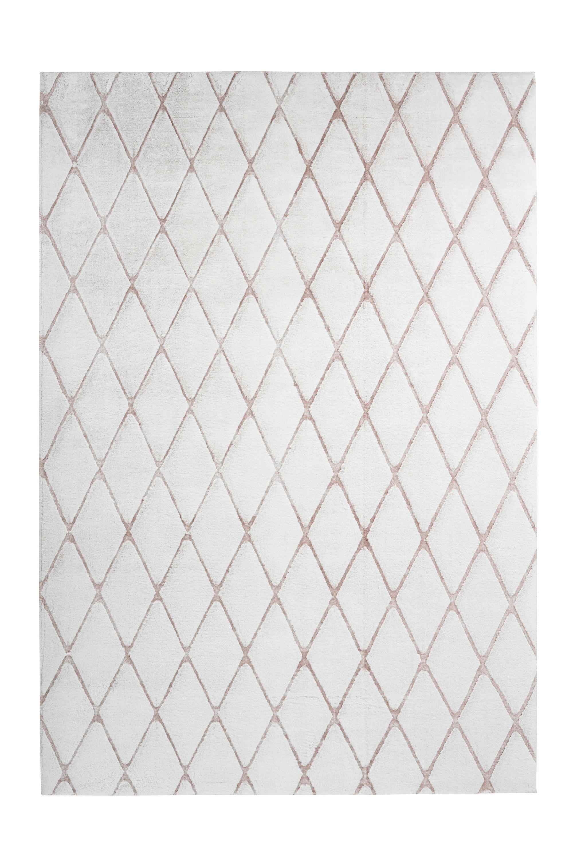 360Living Teppich Vivica weiß B/L: ca. 160x230 cm Vivica - weiß/rosé (160,00/230,00cm) - 360Living