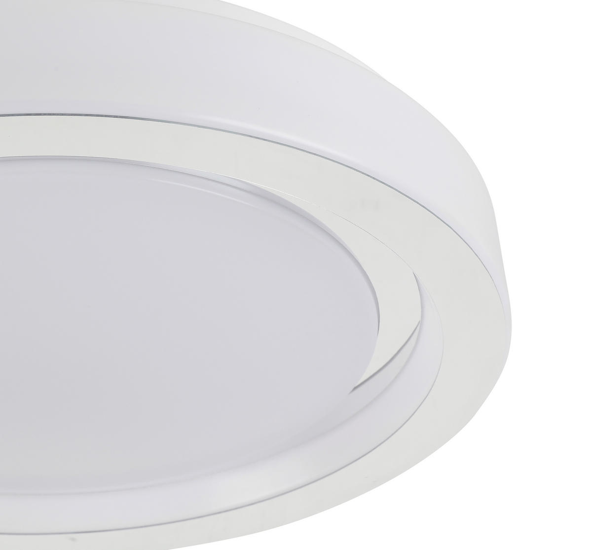LED-Deckenleuchte weiß Metall Kunststoff H/D: ca. 8x38 cm 1 Brennstellen LED-Deckenleuchte_Rainbow - weiß (38,00/8,00cm)
