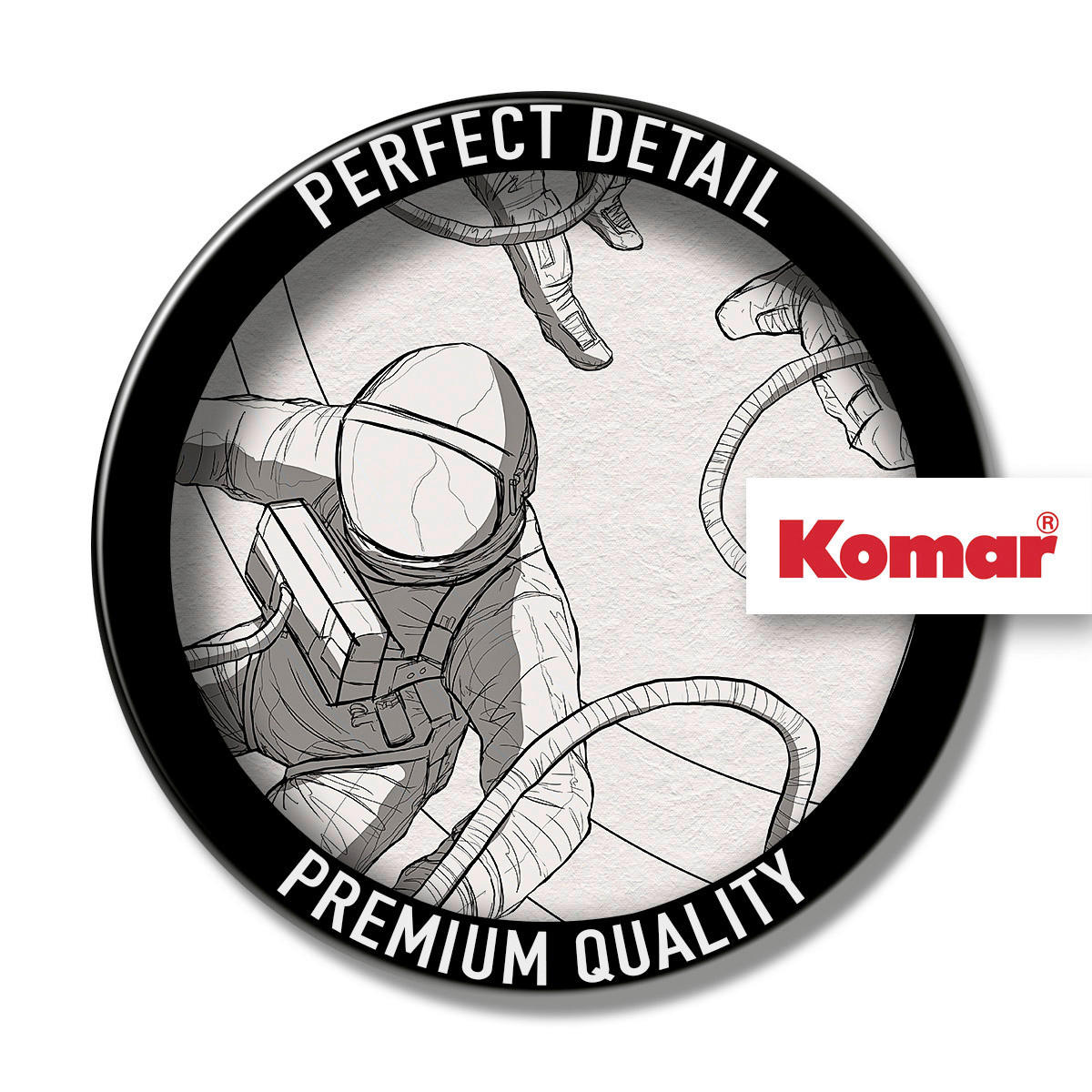 Komar Fototapete Weltraum D: ca. 125 cm Weltraum - (125,00cm) - Komar