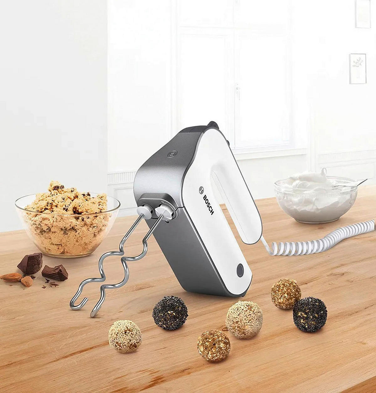 BOSCH Handmixer weiß Styline - weiß - BOSCH
