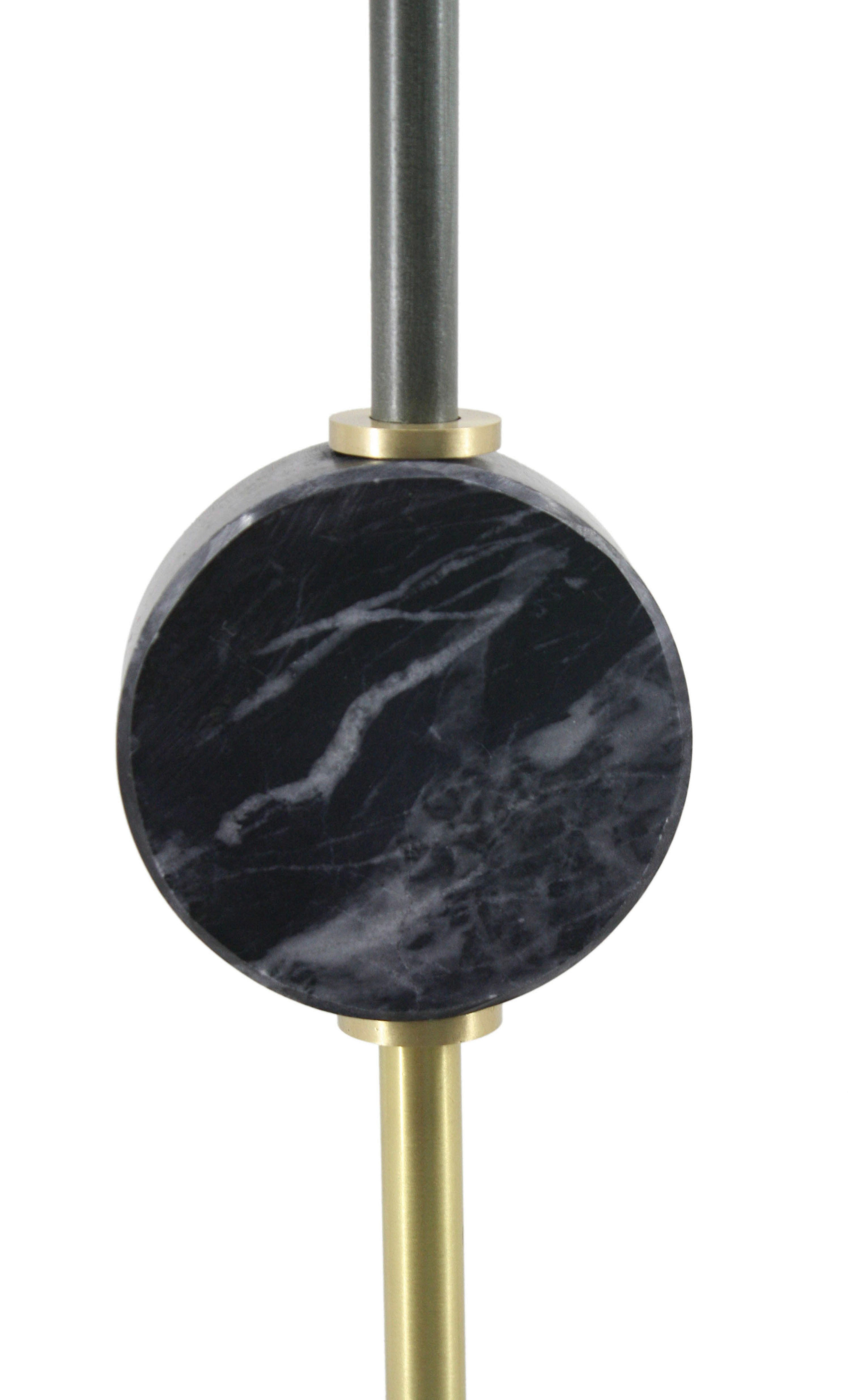 Kayoom Tischleuchte Tischleuchte_Carlissa 287 schwarz gold Eisen Kupfer B/H/T: ca. 15x58x38 cm E27 1 Brennstellen Carlissa 287 - gold/schwarz (15,00/58,00/38,00cm) - Kayoom