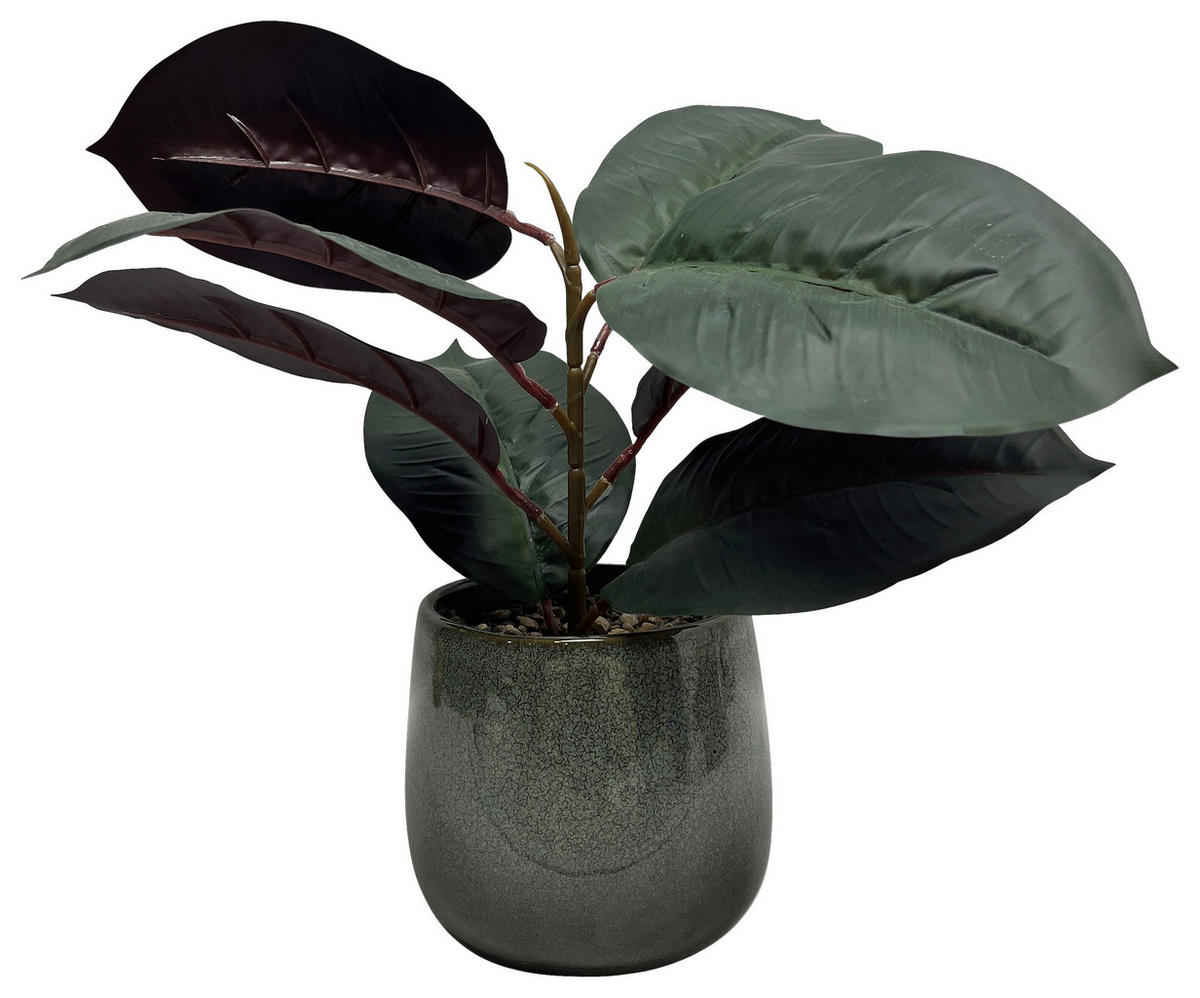 Deko-Pflanze grün Kunststoff B/H/L: ca. 12x36x12 cm Deko-Pflanze - grün (12,00/12,00/36,00cm)