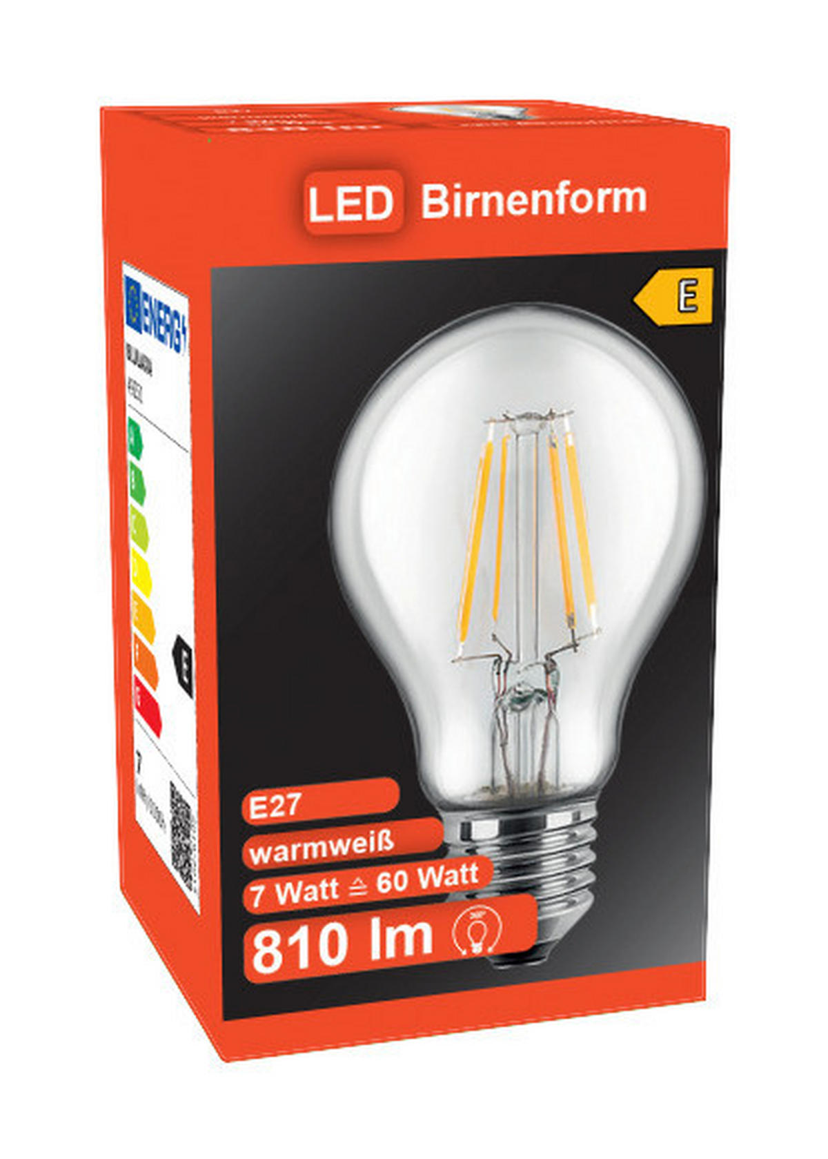 Blulaxa Tropfenlampe 49251 E27 LED-Tropfenlampe_Blulaxa E27 - klar (6,00cm) - Blulaxa