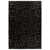 360Living Teppich Bijou gold B/L: ca. 120x170 cm Bijou - gold/schwarz (120,00/170,00cm) - 360Living