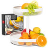 Moritz & Moritz Etagere weiß Metall H: ca. 30 cm Etagere_2-stufig - weiß (30,00cm) - Moritz & Moritz