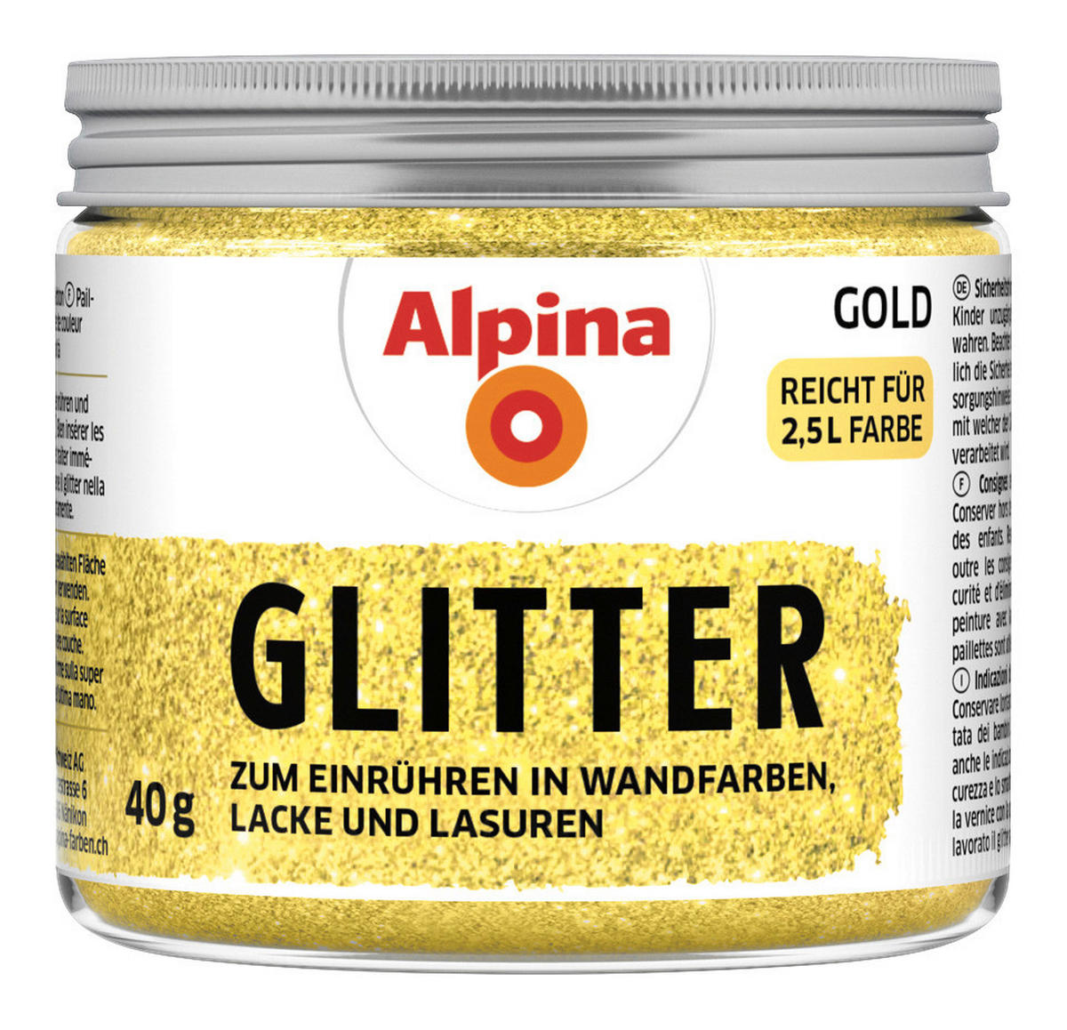 Alpina Alpina Glitter Glitter_Gold_Alpina 40g - gold - Alpina