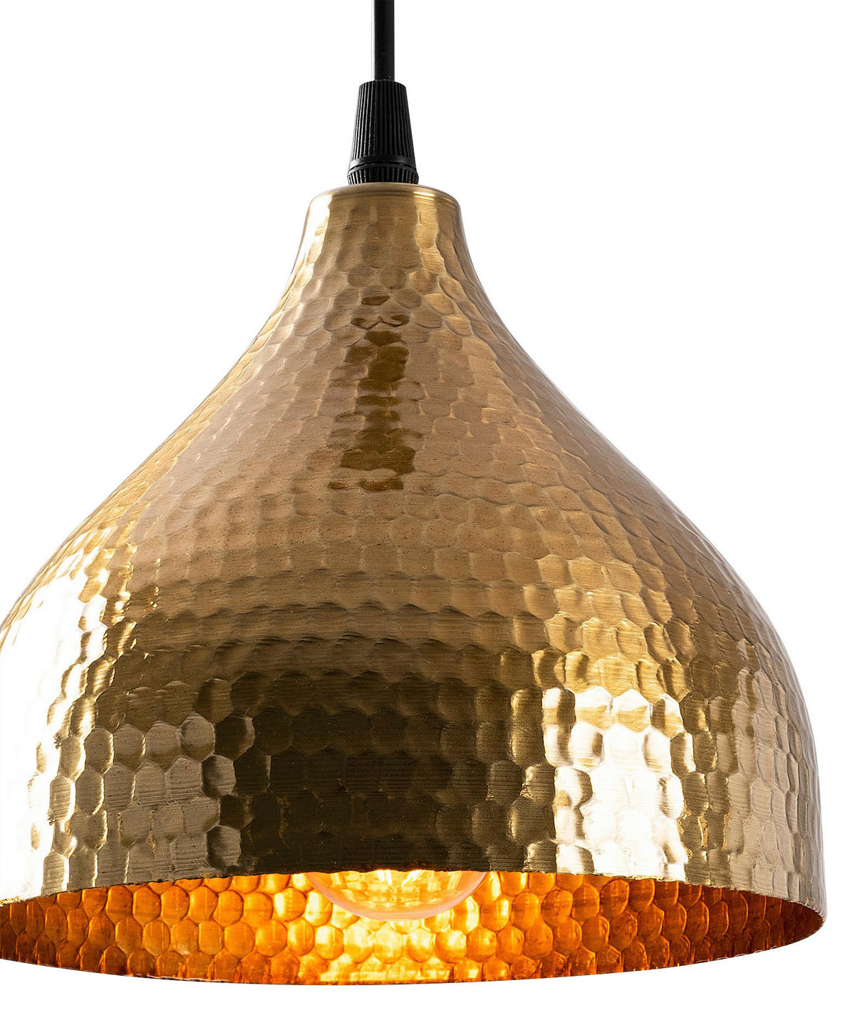 Opviq Pendelleuchte Tattoo bronze Metall B/H/T/L/D: ca. 18x114x18x18x18 cm E27 1 Brennstellen Tattoo - bronze (18,00/18,00/114,00cm) - Opviq