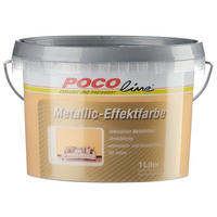 POCOline Effekt-Farbe gold ca. 1 l Effekt-Farbe_Metallic 1l - gold (1,00l) - POCOline