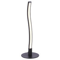 Just Light Tischleuchte PN15128-18 Wave weiß Stahl Kunststoff H/D: ca. 30x10 cm null 1 Brennstellen Wave - weiß (10,00/30,00cm) - Just Light