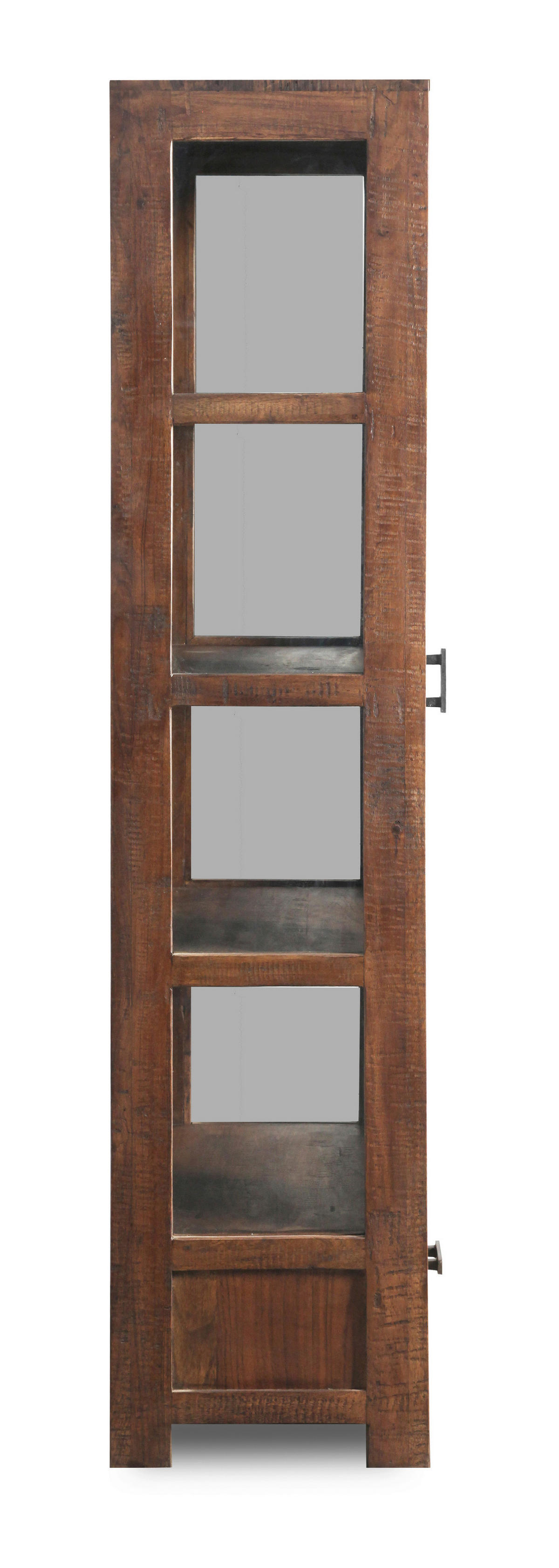 Vitrine Genua Akazie dunkel B/H/T: ca. 50x175x40 cm Genua - Akazie (50,00/175,00/40,00cm)