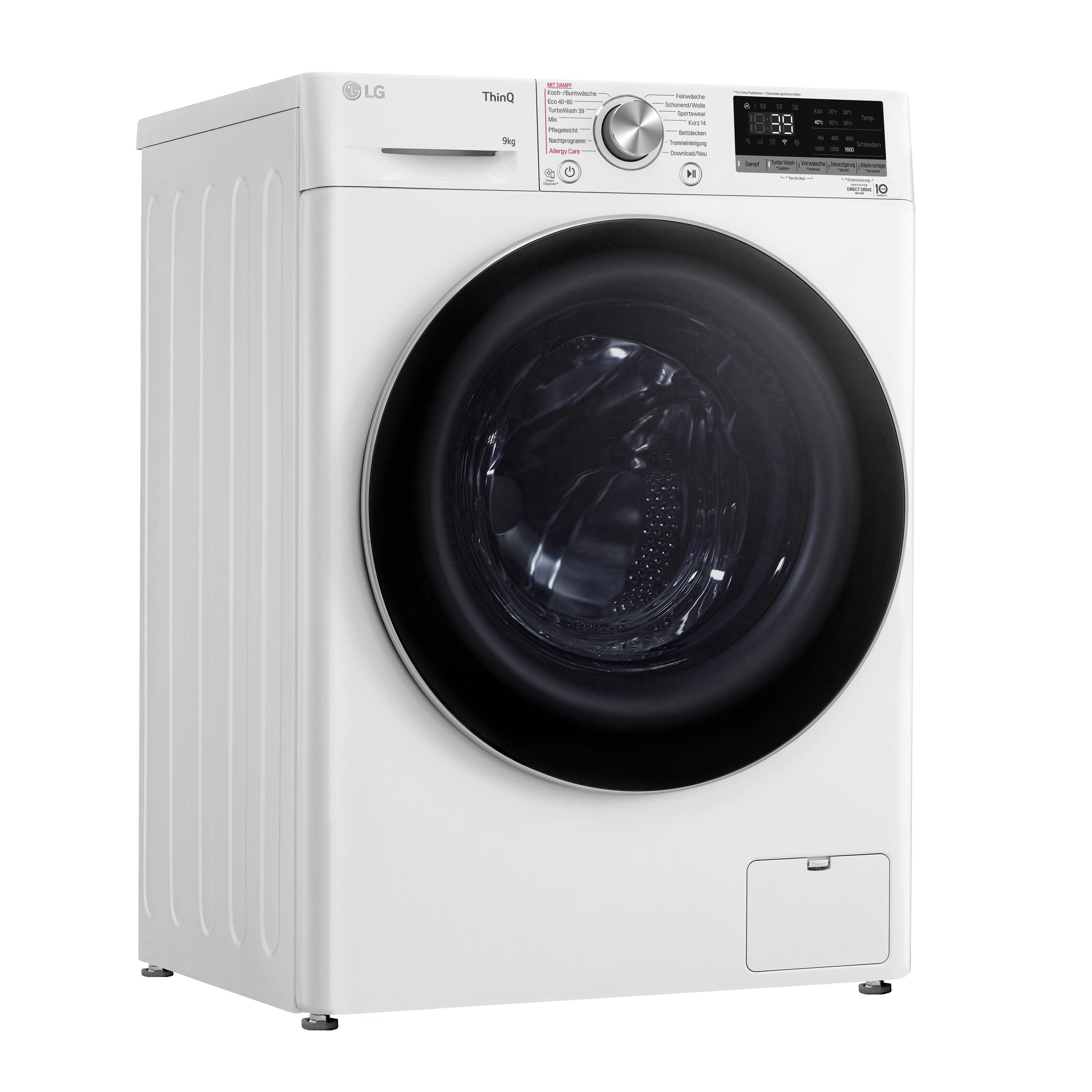 LG Waschmaschine weiß B/H/L: ca. 60x85x53 cm Waschmaschine F2WR7091 - weiß (53,00/60,00/85,00cm) - LG
