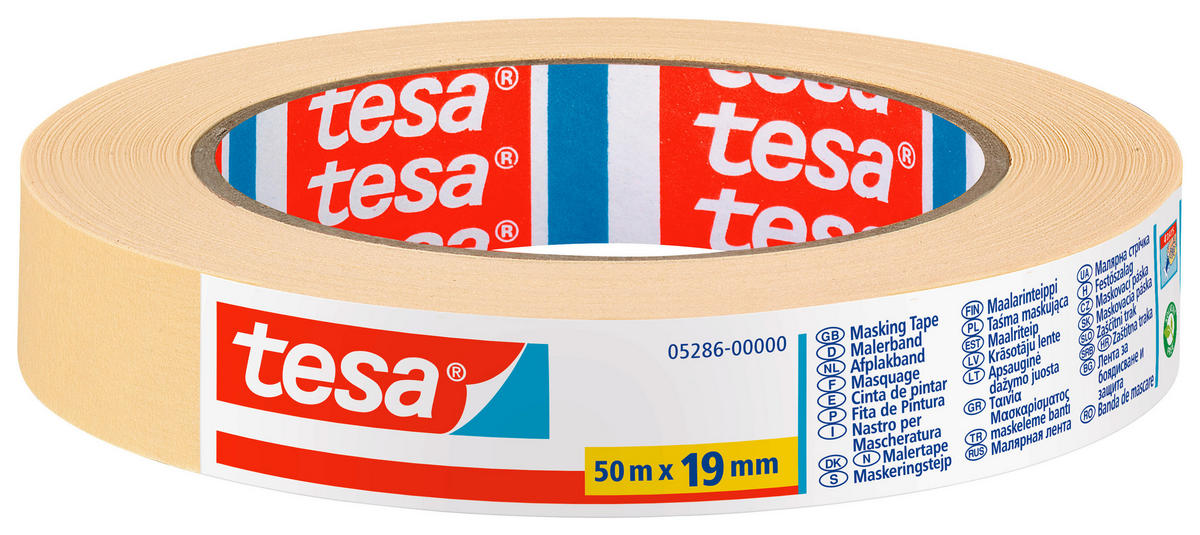 tesa Malerband Basic B/L: ca. 1,9x5000 cm Malerband_Basic_tesa - (1,90/5000,00cm) - tesa