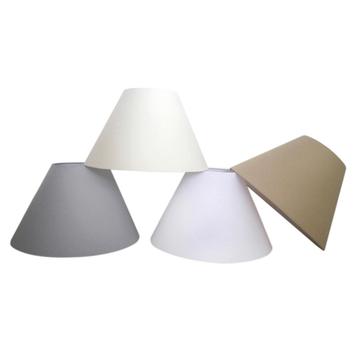 Näve Leuchten Lampenschirm grau B/H/T/D: ca. 30x20x30x30 cm ARAS - grau (30,00/20,00/30,00cm) - Näve Leuchten