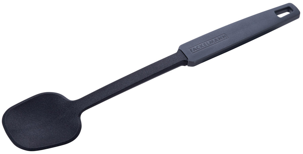 Fackelmann Kochlöffel schwarz Kunststoff L: ca. 32 cm Kochlöffel - schwarz (32,00cm) - Fackelmann