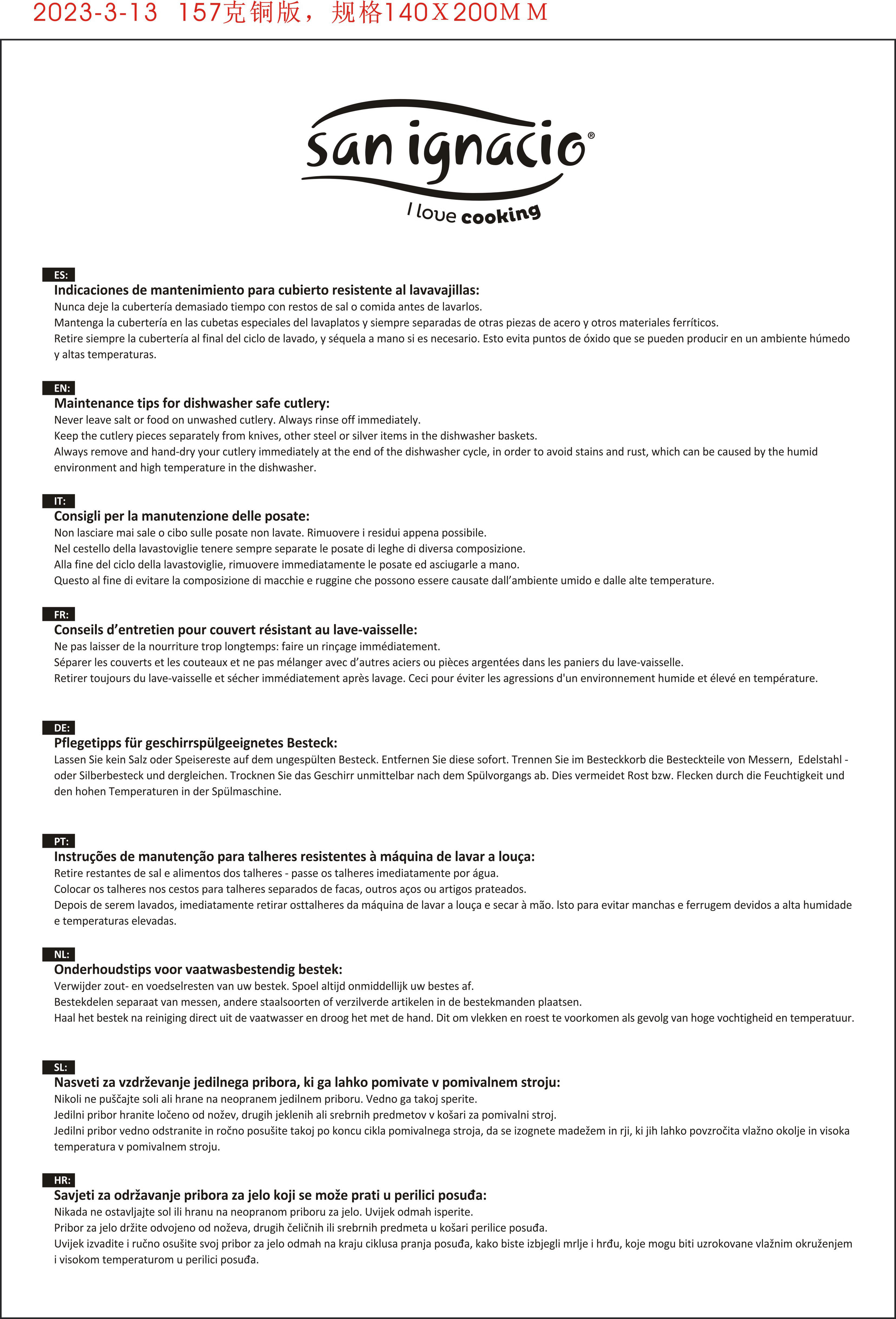 Thumbnail - SAN IGNACIO Besteckset CRETE MATE