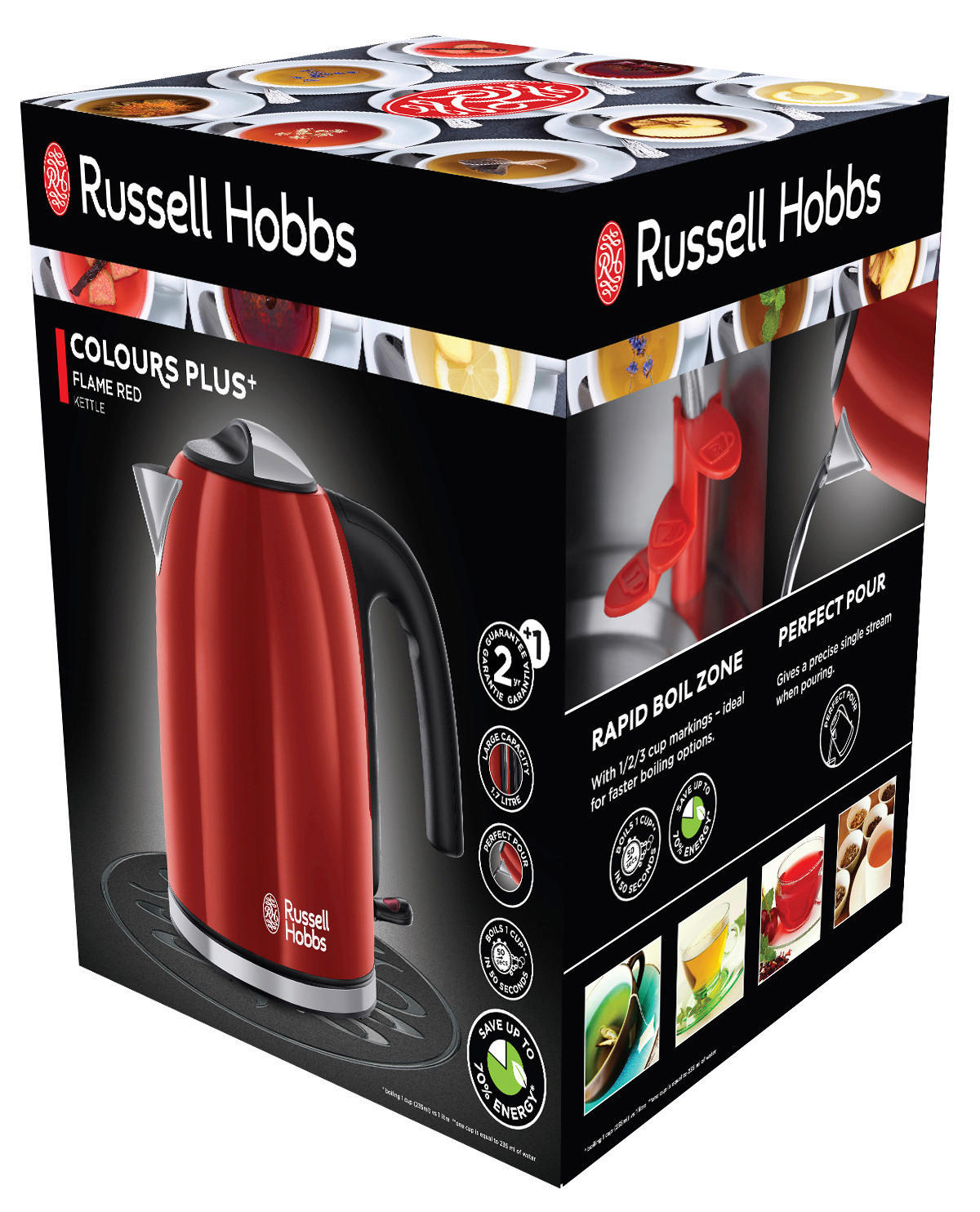 Russell Hobbs Wasserkocher 20412-70 rot ...