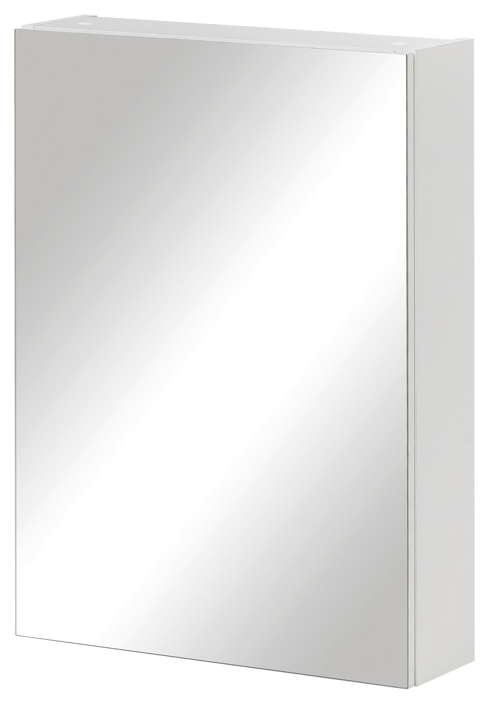 Spiegelschrank Cosmo weiß glanz B/H/T: ca. 50x70,7x15,8 cm Cosmo - weiß (50,00/70,70/15,80cm) - Möbelpartner
