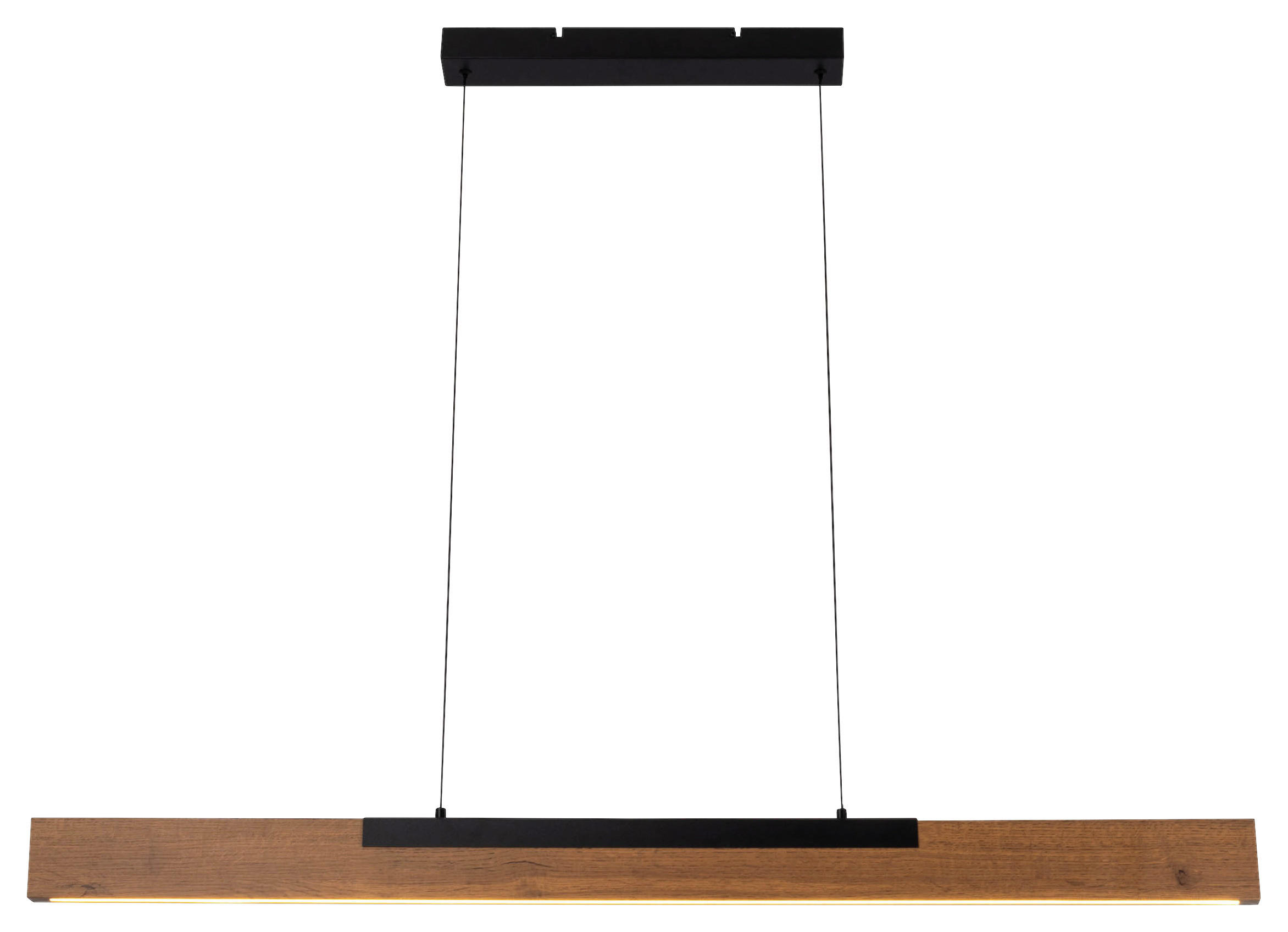 Näve Leuchten LED-Pendelleuchte braun Metall B/H/T: ca. 122,2x150x6 cm WILMA - braun (122,20/150,00/6,00cm) - Näve Leuchten