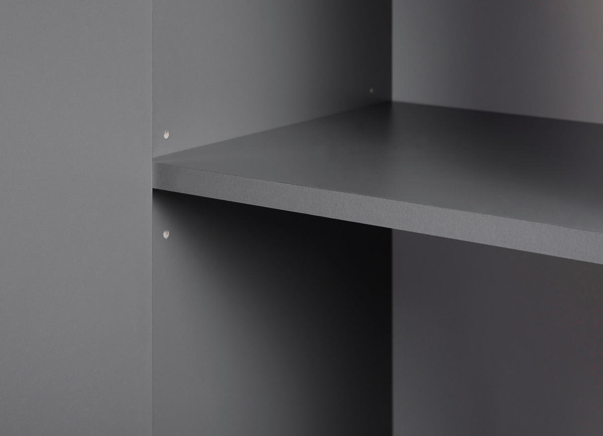 Kommode Elenzio Graphit B/H/T: ca. 119,2x91,5x40 cm Elenzio - Graphit (119,20/91,50/40,00cm) - Inter Link