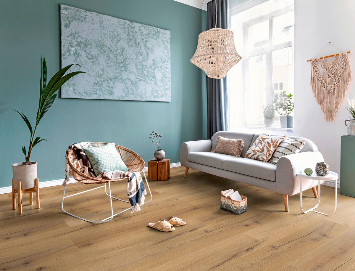 Laminatboden Century ca. 2,397 m² im Paket  B/L: ca. 19,7x138 cm pro Paket Century ca. 2,397 m² im Paket - (19,70/138,00cm)
