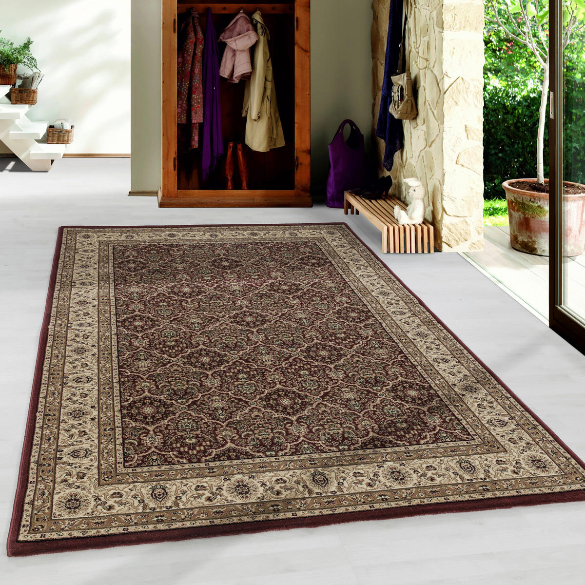 Ayyildiz Teppich KASHMIR rot B/L: ca. 160x230 cm KASHMIR - rot (160,00/230,00cm) - Ayyildiz
