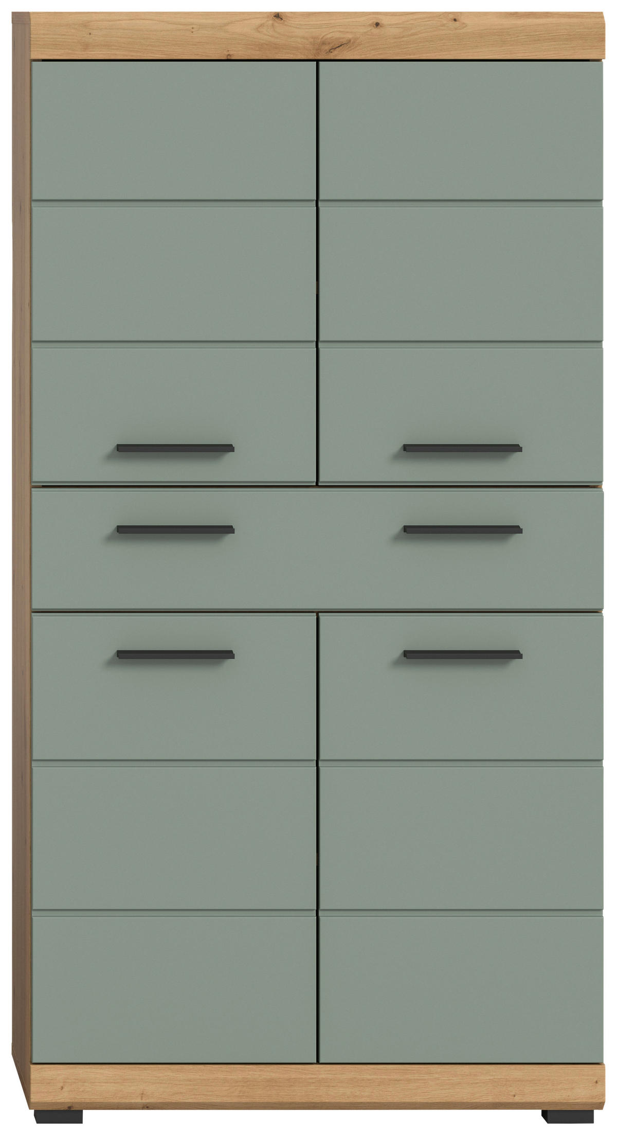 Badezimmer-Set Scout Eiche Artisan Nachbildung salbei Nachbildung B/H/T: ca. 74x141x31 cm Scout - Eiche/salbei (74,00/141,00/31,00cm) - xonox.home
