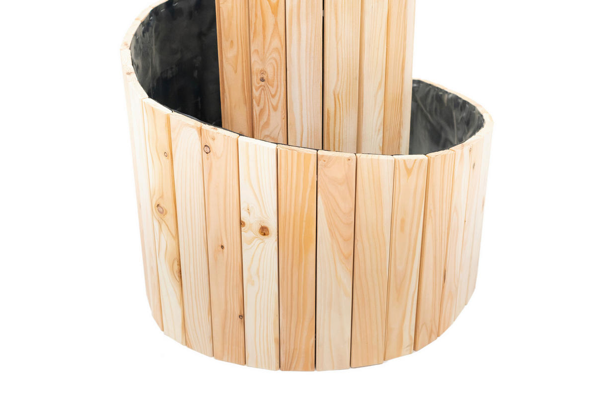 Westmann Hochbeet Kräuterschnecke natur B/T: ca. 55x77 cm Kräuterschnecke - natur (55,00/77,00cm) - Westmann
