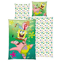 Baumwoll Wende Bettwäsche SpongeBob Renforce Multi Baumwolle B/L: ca. 135x200 cm SpongeBob - Multi (135,00/200,00cm)