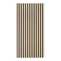 Wand-und Akustikpaneel Eiche L/B/H: ca. 104x52x1 cm pro Stück Akustikpaneel 52x104 Classic Oak - Eiche (104,00/52,00/1,00cm)