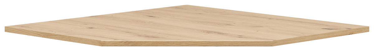 Eckplatte Multi-Stauraum Typ 49 Eiche Artisan Nachbildung B/H/T: ca. 101,1x1,5x78,8 cm Multi-Stauraum Typ 49 - Eiche (101,10/1,50/78,80cm)