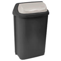 keeeper Abfalleimer Graphit B/H/L: ca. 19x39x26 cm Abfalleimer_Rasmus - creme/Graphit (26,00/19,00/39,00cm) - keeeper