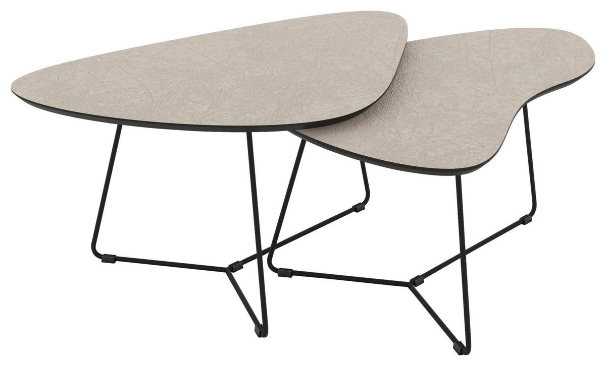 Couchtisch Pisa hellbraun B/H/T: ca. 87x43x59 cm Pisa - hellbraun (87,00/43,00/59,00cm) - Hela