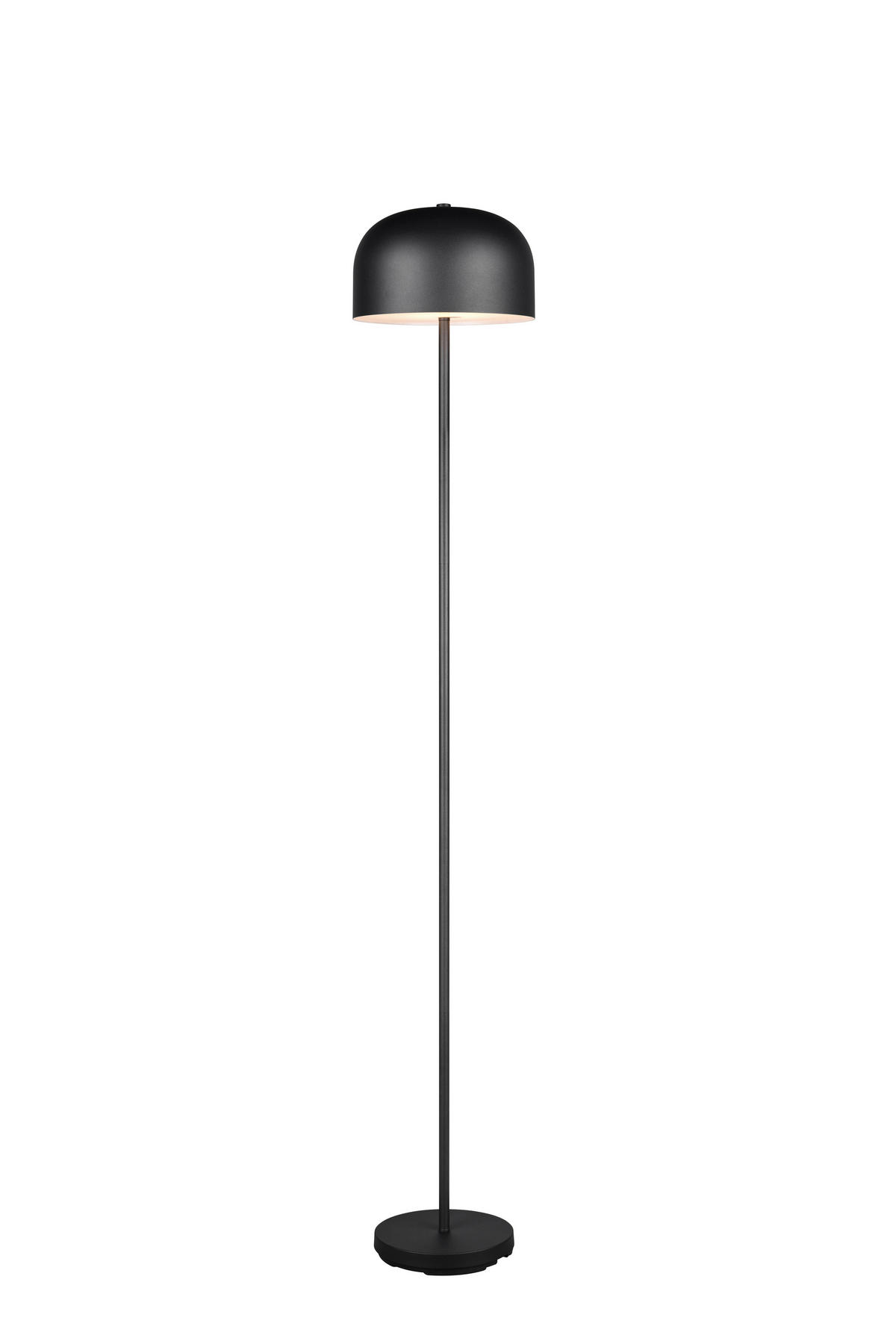 Reality LED Stehleuchte JEFF mattschwarz Metall H: ca. 147 cm 1 Brennstellen Jeff - mattschwarz (147,00cm) - Reality