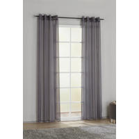 Ösenvorhang Micha silber B/L: ca. 135x235 cm Micha - silber (135,00/235,00cm) - POCOline