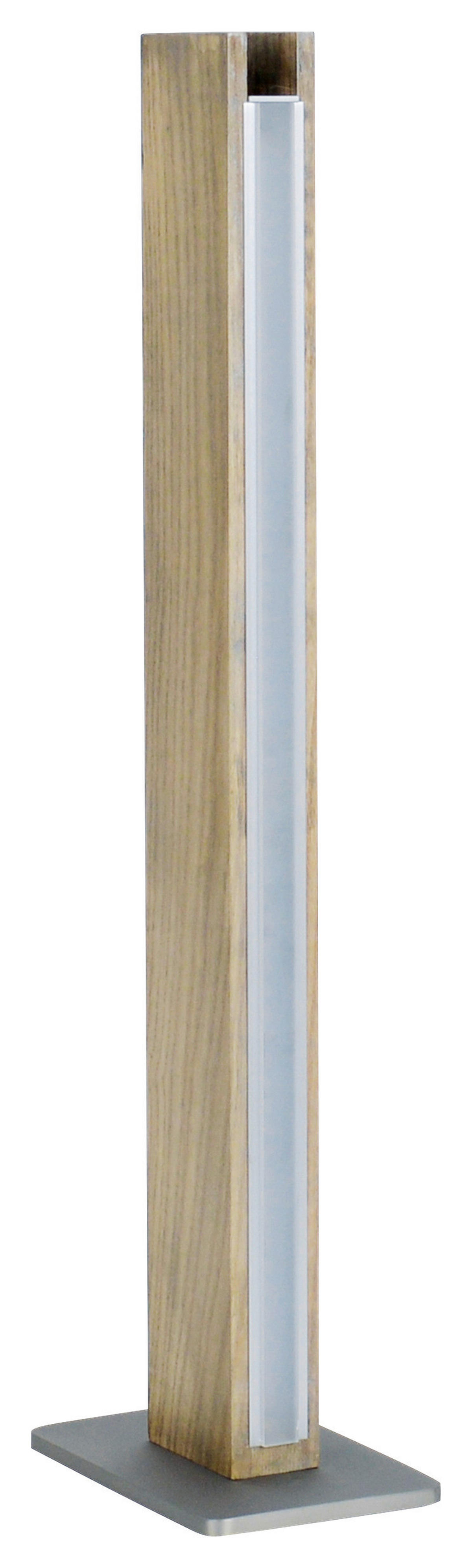 Näve Leuchten Tischleuchte 3131614 braun Metall Kunststoff Holz B/H/T: ca. 15x51x10 cm null 1 Brennstellen Straight - braun (15,00/51,00/10,00cm) - Näve Leuchten