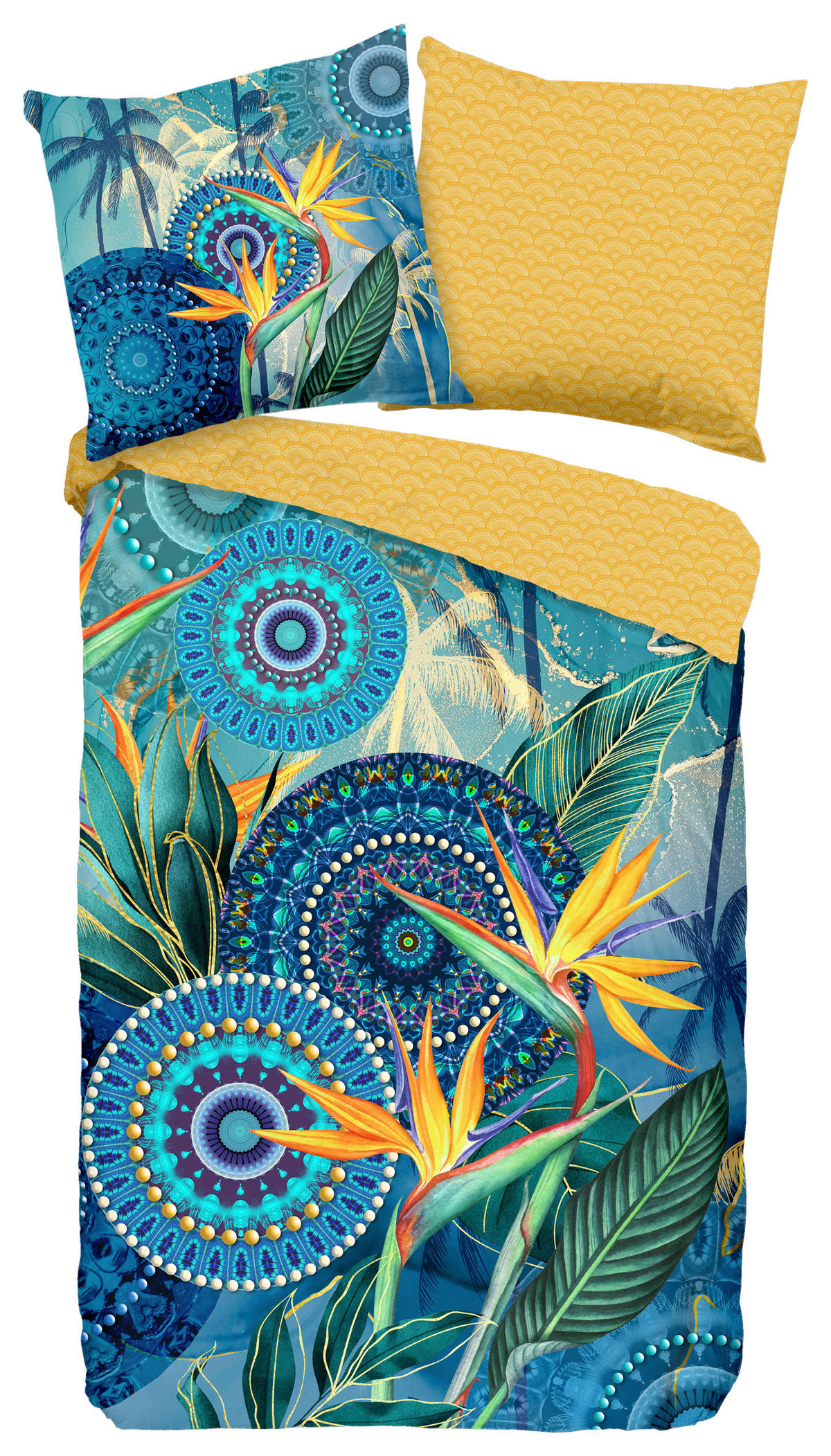 Bettwäsche Novia Multi Baumwolle B/L: ca. 135x200 cm Novia - Multi (135,00/200,00cm) - HIP