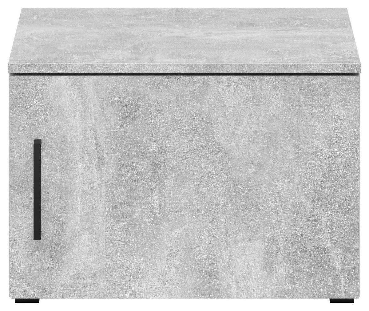 Aufsatz Multi-Stauraum Typ 53 Beton Optik B/H/T: ca. 50x35x40 cm Multi-Stauraum Typ 53 - Beton (50,00/35,00/40,00cm)