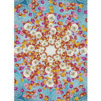 Komar Fototapete Happiness 4-969 multicolor B/H: ca. 184x254 cm Happiness 4-969 - multicolor (184,00/254,00cm) - Komar