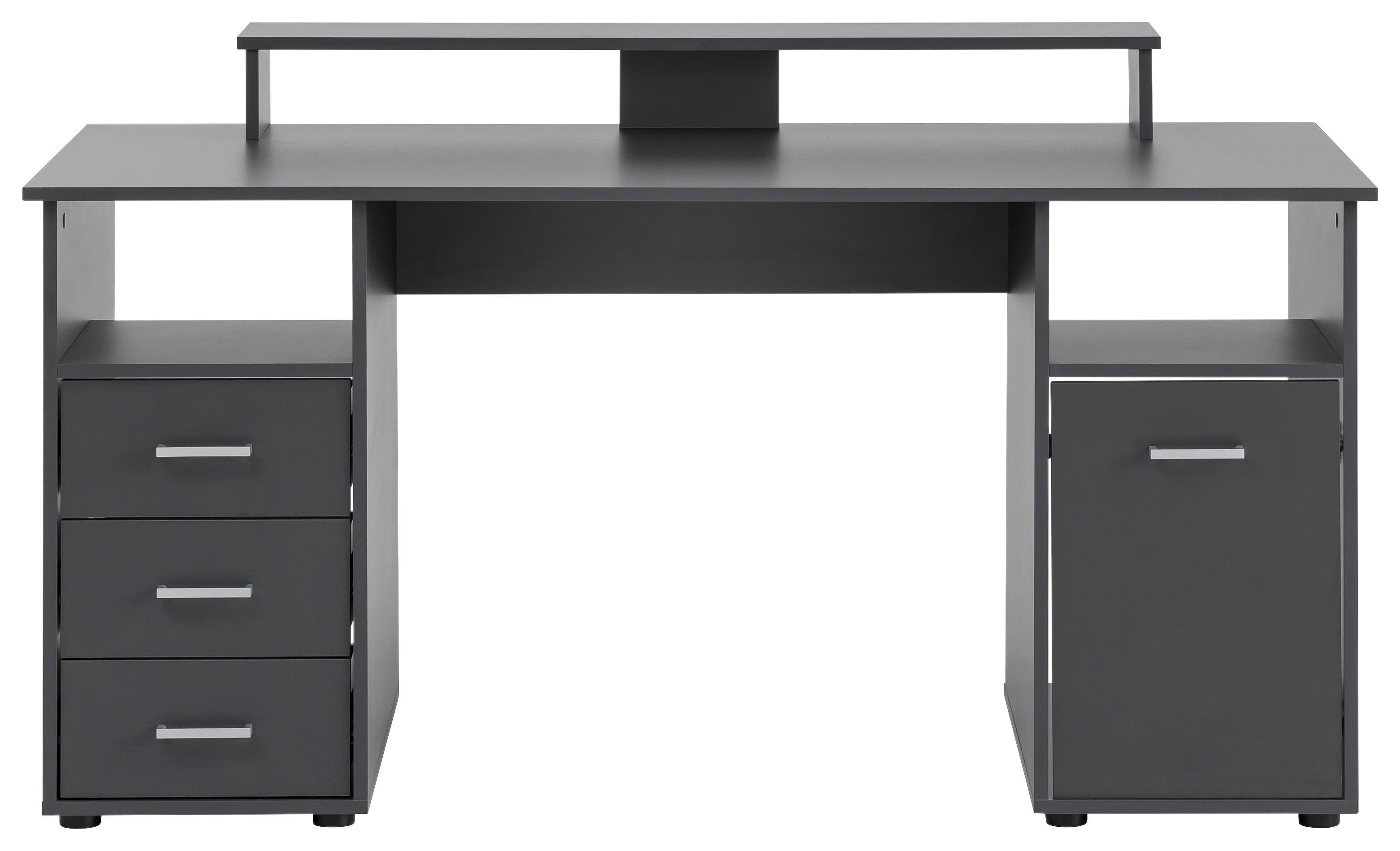 Schreibtisch Niels anthrazit B/H/T: ca. 150x86,7x70 cm Niels - anthrazit (150,00/86,70/70,00cm) - Möbelpartner