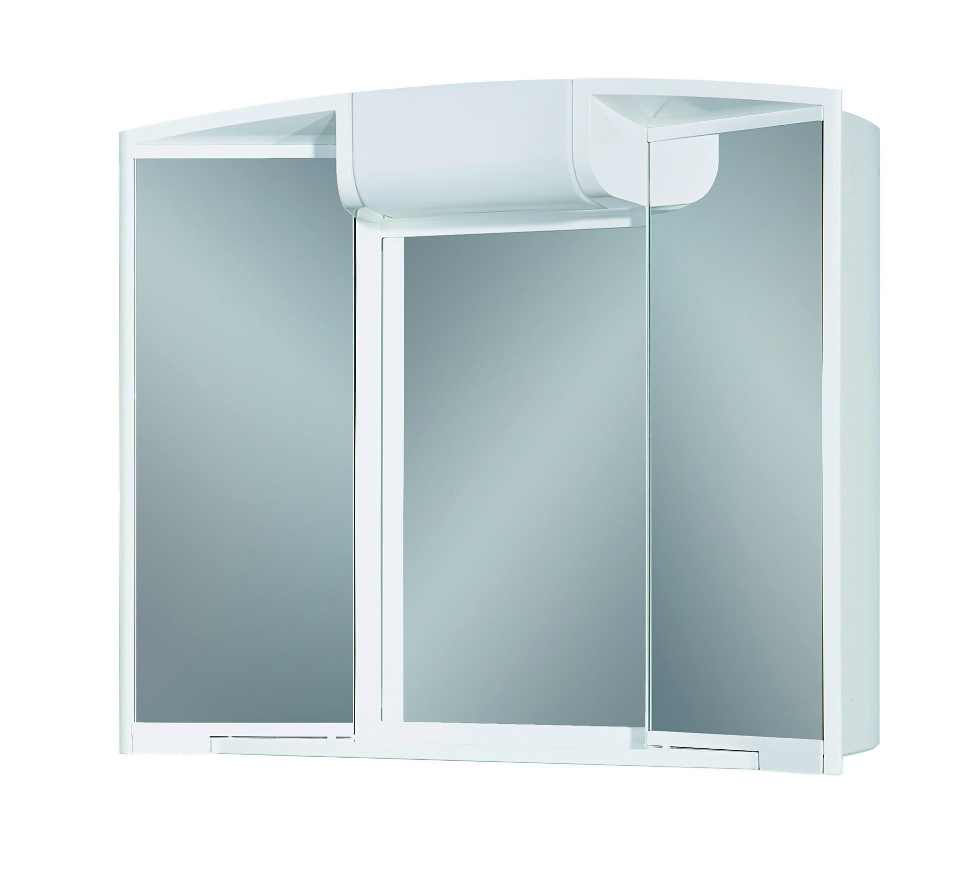 Spiegelschrank Angy weiß B/H/T: ca. 59x50x15 cm Angy - weiß (59,00/50,00/15,00cm)