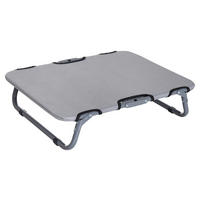 PawHut Hundebett grau Stahl B/H/L: ca. 46x15x59 cm Hundebett - grau (59,00/46,00/15,00cm) - PawHut