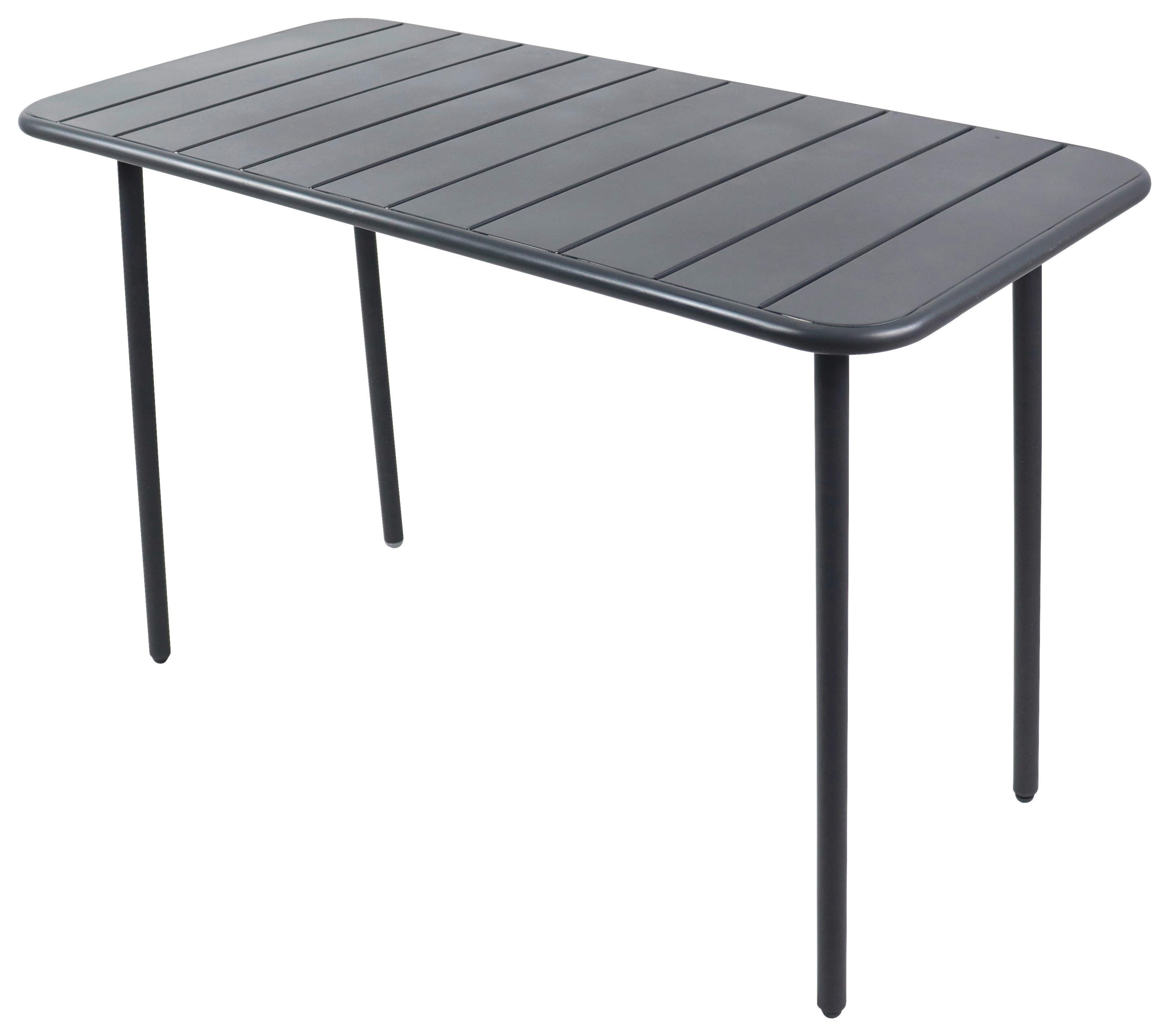 VCM Gartentisch Sumila schwarz Metall B/H/L: ca. 110x72x55 cm Sumila - schwarz (55,00/110,00/72,00cm) - VCM