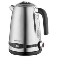 MICHELINO Wasserkocher 74278 silber Edelstahl ca. 1,7 l Wasserkocher - silber (1,70l) - MICHELINO