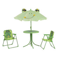 Gardamo Kinder-Sitzgarnitur FROGGY grün Stahl FROGGY - grün - Gardamo