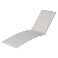 Outsunny Liegenauflage Liegenauflage - creme (198,00/53,00/5,00cm) - Outsunny