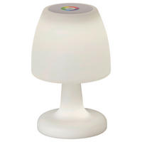 LED-Außenleuchte 850213 weiß H/D: ca. 26x16 cm Barletta - weiß (16,00/26,00cm) - easy! by FHL
