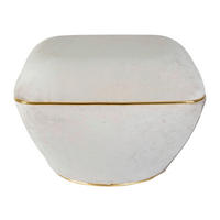 360 Living Hocker Contessa 100 taupe gold B/H/T: ca. 60x42,5x60 cm Contessa 100 - gold/taupe (60,00/42,50/60,00cm) - 360 Living