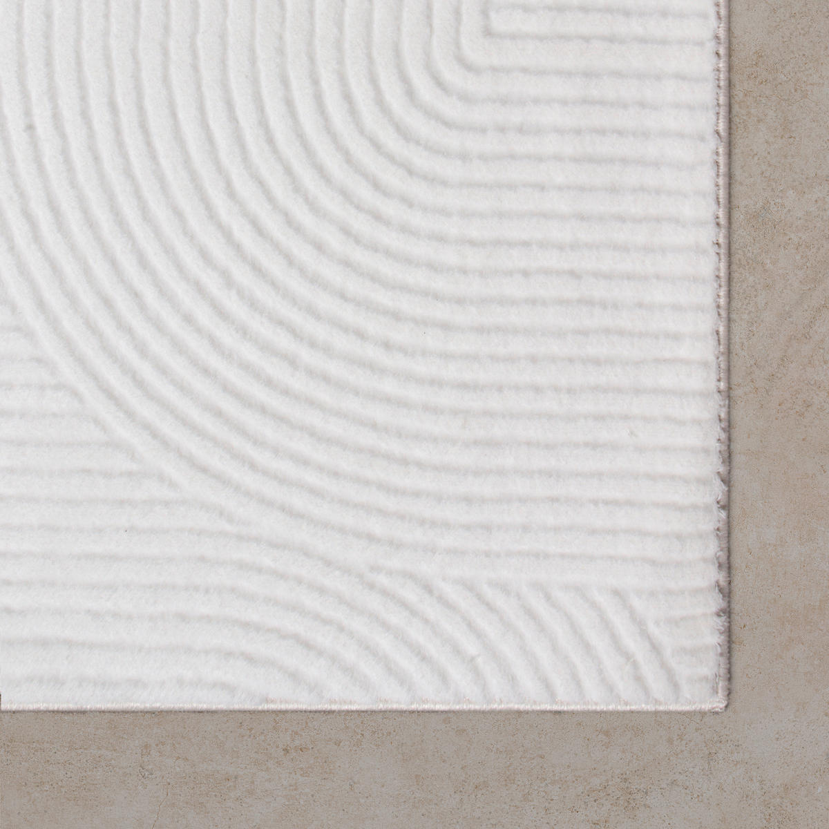 Dinarsu Teppich Stilo offwhite B/L: ca. 200x280 cm Stilo - offwhite (200,00/280,00cm) - Dinarsu