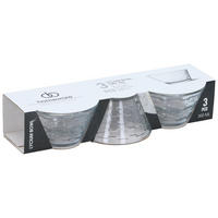 Schalen-Set transparent Glas 3 tlg. Schalenset_3tlg. - transparent (43,00/20,00/13,00cm)