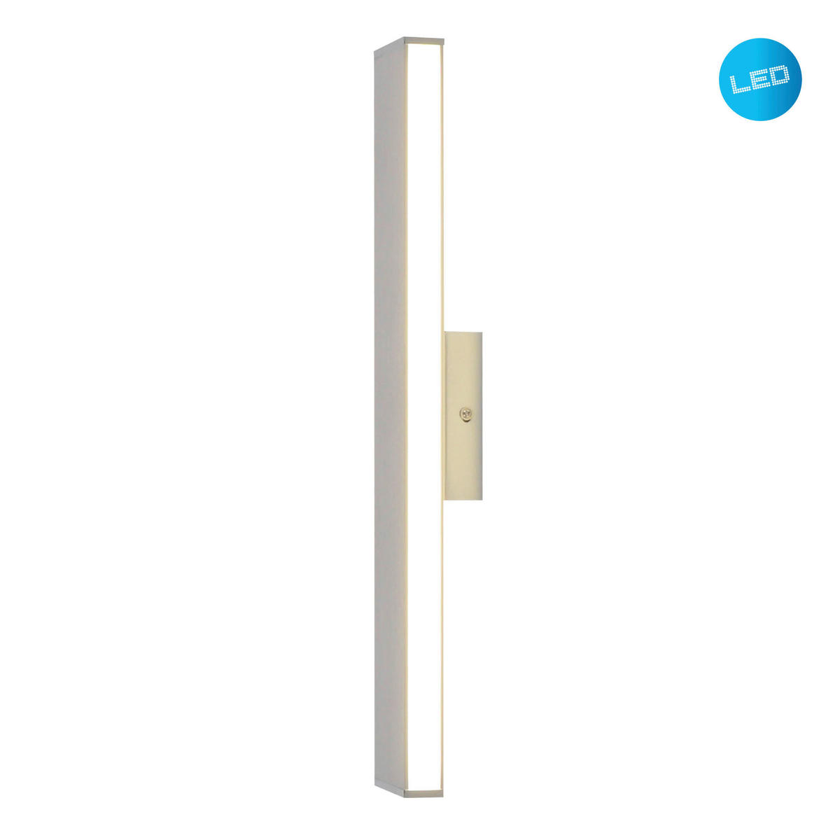 Näve Leuchten LED-Leuchten 1259142 Chrom Kunststoff Metall B/H/T: ca. 7x5,5x45 cm 1 Brennstellen Dubai - Chrom (7,00/5,50/45,00cm) - Näve Leuchten
